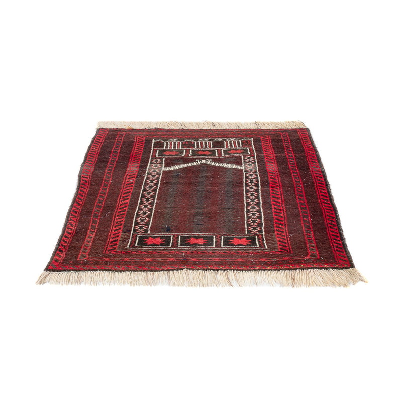 Tapis Belutsch - 147 x 97 cm - rouge foncé