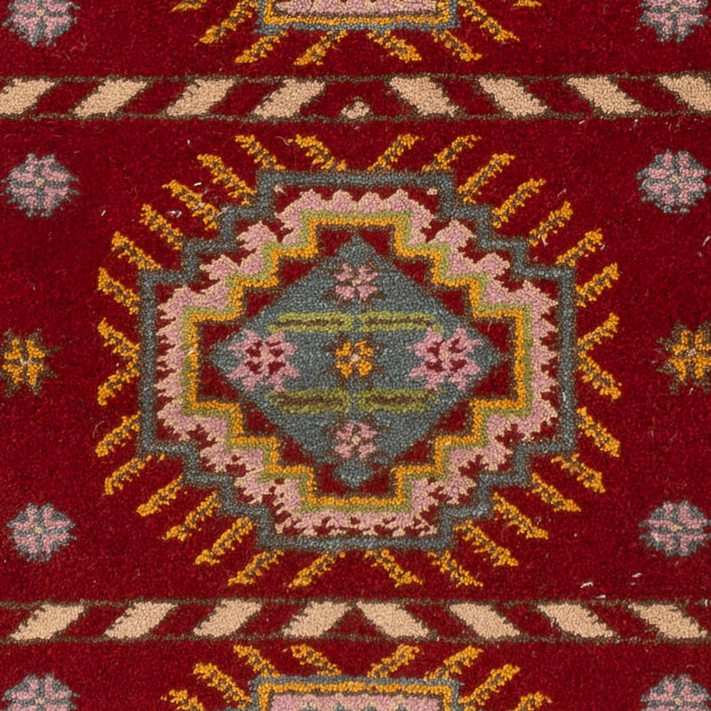 Tapis oriental - 160 x 90 cm - rouge foncé