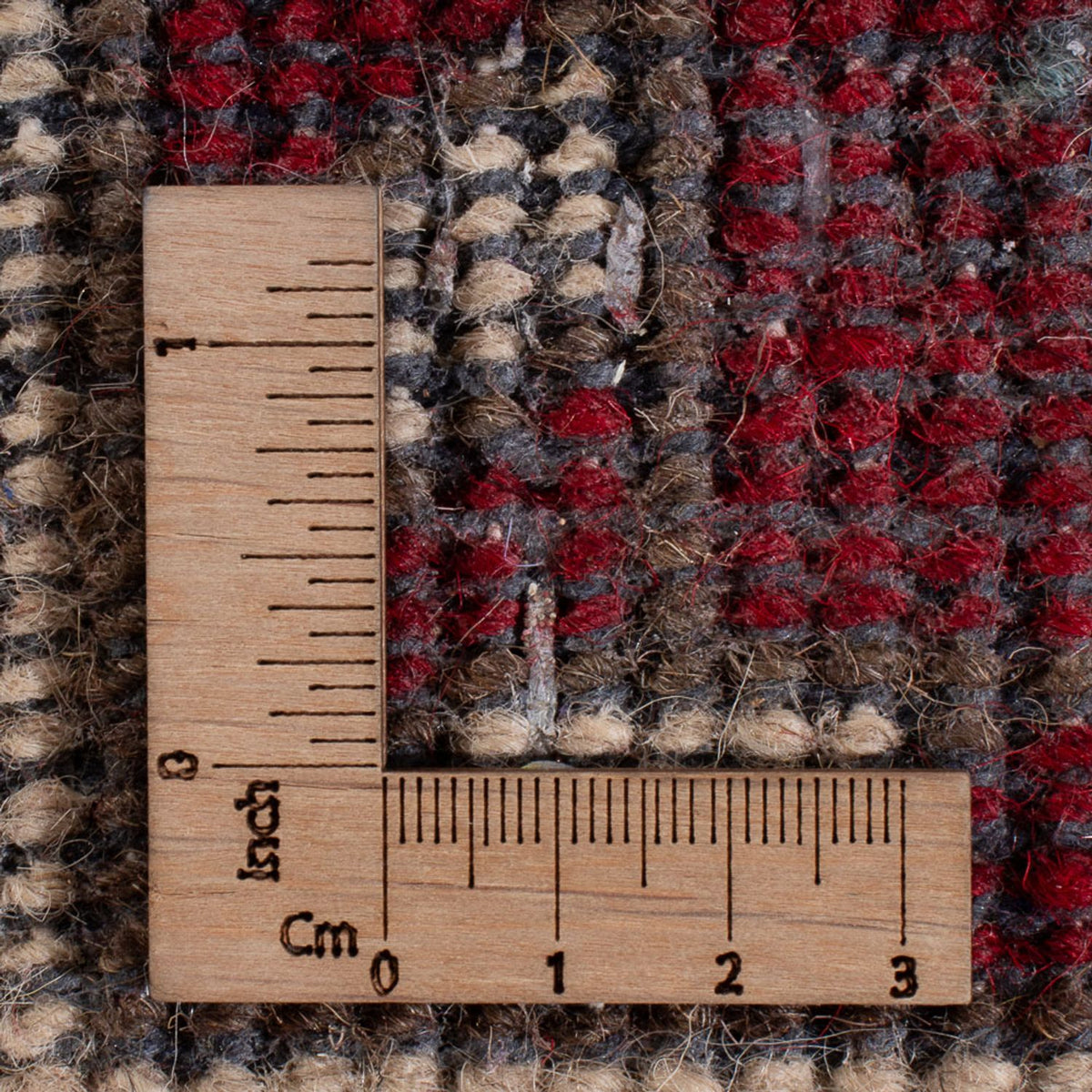 Tapis oriental - 160 x 90 cm - rouge foncé