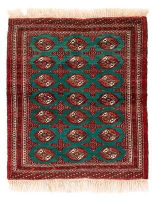 Tapis Turkaman - 117 x 95 cm - multicolore