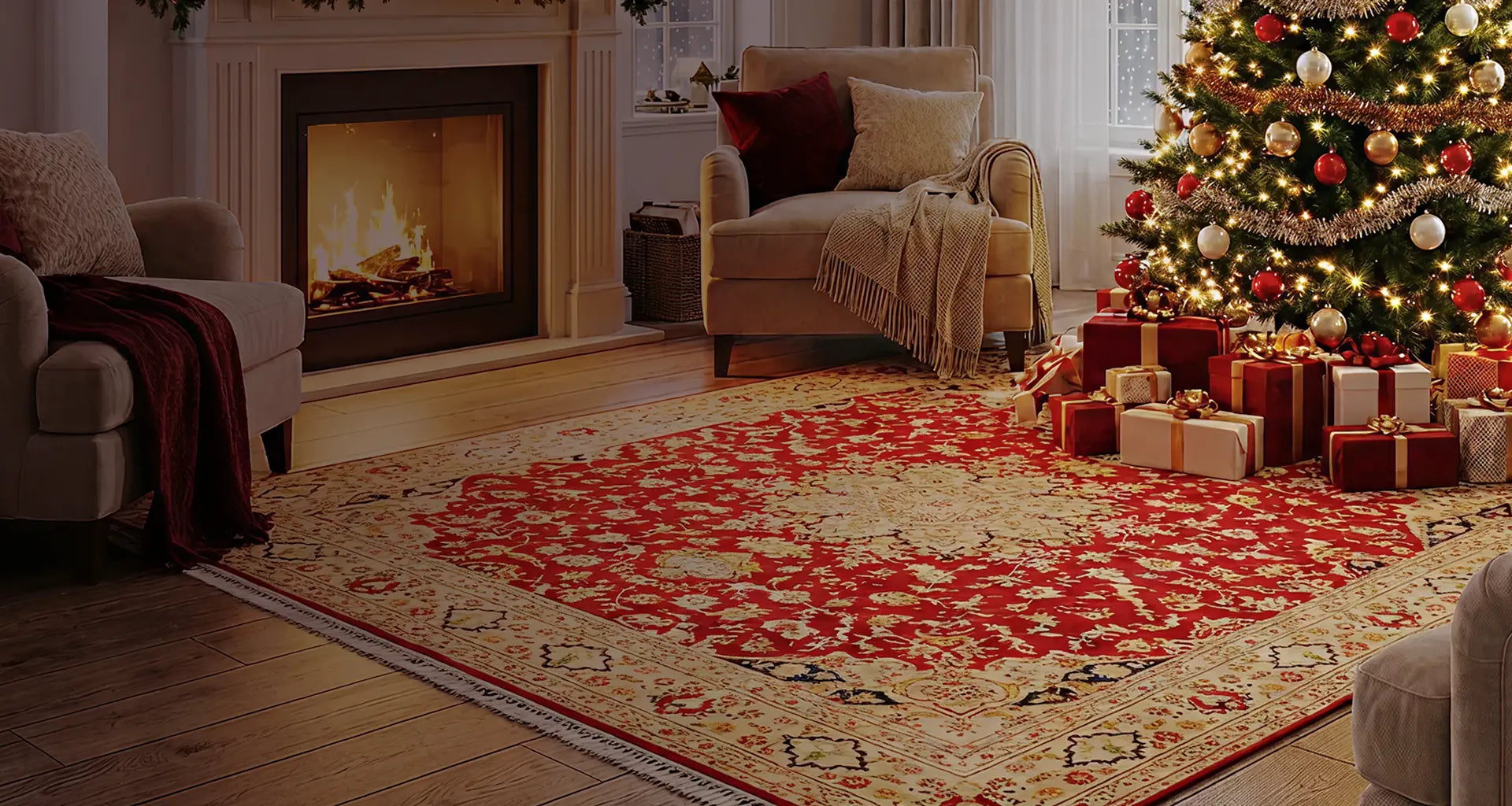 Des Tapis faits main pour un cadeau de Noël inoubliable.